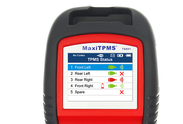 完成品 Autel MaxiTPMS TS601診断スキャンツール TPMS再学習ツール TPMSセンサーチェック/再学習/センサープログラミング用 